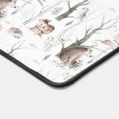 Waterverf Bosdieren Bureaumat (Hoek)