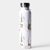 Waterverf Bosdieren Waterfles (Links)