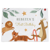 Waterverf Bosdierverjaardag Groot Cadeauzakje (Voorkant)