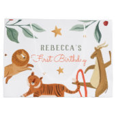 Waterverf Bosdierverjaardag Groot Cadeauzakje (Achterkant)