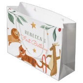 Waterverf Bosdierverjaardag Groot Cadeauzakje (Achterkant Gekanteld)