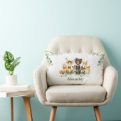 Waterverf Bossen Kussen (Stoel)