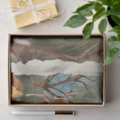 Waterverf bossen tissuepapier (Geschenk)