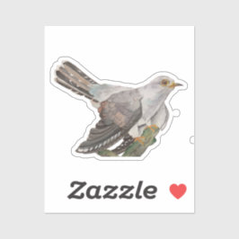 Waterverf bosvogels sticker