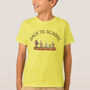 Waterverf Bosvrienden Terug naar School T-shirt