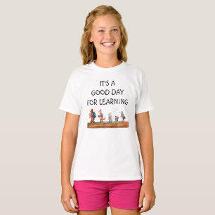 Waterverf Bosvrienden Terug naar School T-shirt