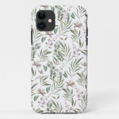 Waterverf Botanisch Case-Mate iPhone Case (Achterkant)