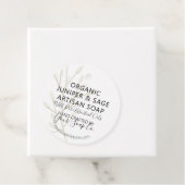 Waterverf Botanisch 🌿 Moderne Zeep Hanglabels Bedankjes Labels (In situ)