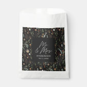 Waterverf botanische dhr. & mrs. bedankzakje (Voorkant)