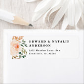 waterverf botanische flora en naaldbladeren etiket (Insitu)