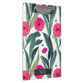 Waterverf Botanische papaver Klembord (Rechts)