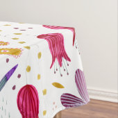 Waterverf Botanische wilde bloem Hedgerow schilder Tafelkleed (Voorbeeld)