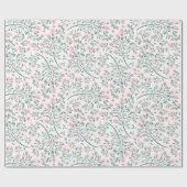 Waterverf Bougainvillea Cadeaupapier (Vlak)