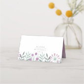 Waterverf Bouquet Wedding Table Lila ID654 (Achterkant)