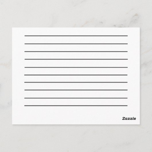 Waterverf Bourgogne Blush Roze Bloemen Receptenkaa Briefkaart (Achterkant)