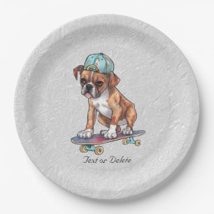Waterverf Boxer Papier Bord