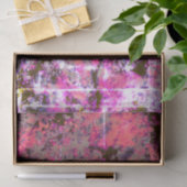 Waterverf Brick Black Pink Paint Splash Abstract Tissuepapier (Geschenk)