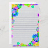 Waterverf Briefpapier (Voorkant / Achterkant)