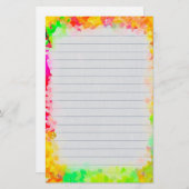 Waterverf Briefpapier (Voorkant / Achterkant)