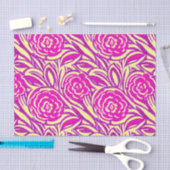 Waterverf Bright Boho Floral Swirl Tissuepapier (Craft)