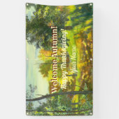 Waterverf Bright herfst Spandoek (Verticaal)