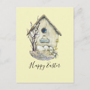 Waterverf: Broodhouse Egg Nest Easter Briefkaart