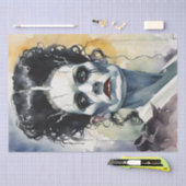 Waterverf bruid van Frankenstein Decoupage Tissuepapier (Craft)