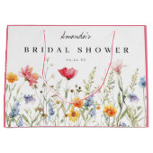 Waterverf Bruidsmeisjes Bruiloft Groot Cadeauzakje (Voorkant)