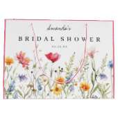 Waterverf Bruidsmeisjes Bruiloft Groot Cadeauzakje (Achterkant)