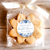 Waterverf Bruilofts Bruiloftsshower Ronde Sticker