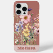 Waterverf Bruin Neutral Spring Wildflower Meadow Case-Mate iPhone Case (Achterkant)