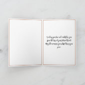 Waterverf bruine en witte pootafdruk huisdier cond kaart (Binnen)