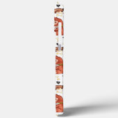 Waterverf bruine honden en Botten zwarte poten pat Case-Mate iPhone Case (Achterkant / Links)