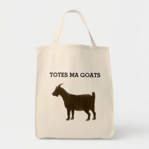 Waterverf bruine Tassen Ma Goats Bag