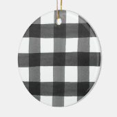 Waterverf Buffalo-speldenornament Keramisch Ornament (Links)