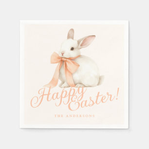 Waterverf Bunny Easter Servet