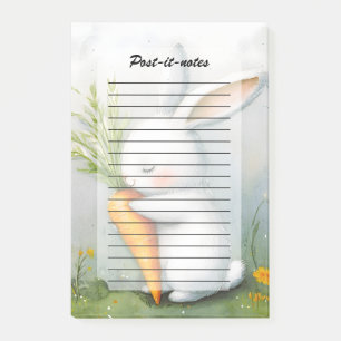 Waterverf Bunny Happy Harvest Post-it® Notes