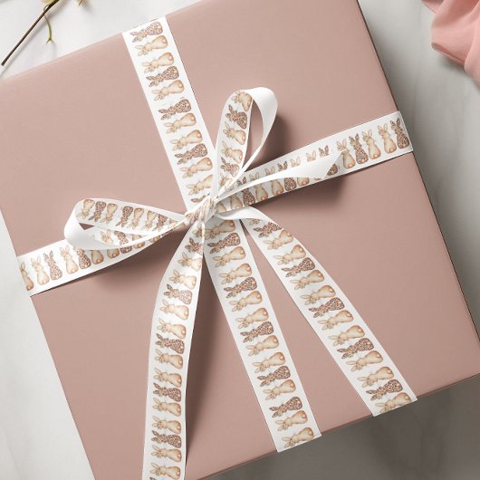 Waterverf Bunny Trio Pasen Lint