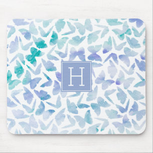 Waterverf Butterflies Patroon Muismat