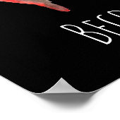 Waterverf butterflies slogan poster (Hoek)