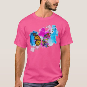 Waterverf Butterfly 2 1 T-shirt