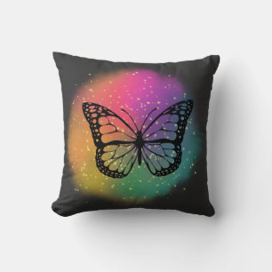 Waterverf Butterfly Kussen