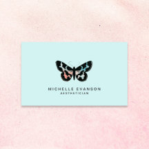 Waterverf Butterfly Logo Mint Green