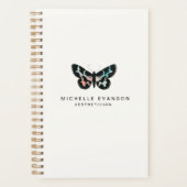  Waterverf Butterfly Logo Simple Planner (Voorkant)