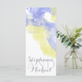 Waterverf Butterfly Periwinkle Lemon Program Rack Programma (Staand voorkant)