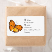 Waterverf Butterfly - Return Address Labels (Insitu)