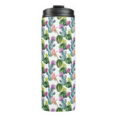 Waterverf Cacti Art Pattern Thermosbeker (Voorkant)