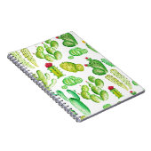 Waterverf Cacti Notitieboek (Rechterzijde)
