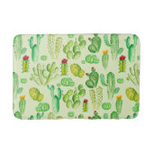 Waterverf Cacti Pattern Badmat (Voorkant)