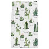 Waterverf Cacti & Succulent Klein Cadeauzakje (Voorkant)